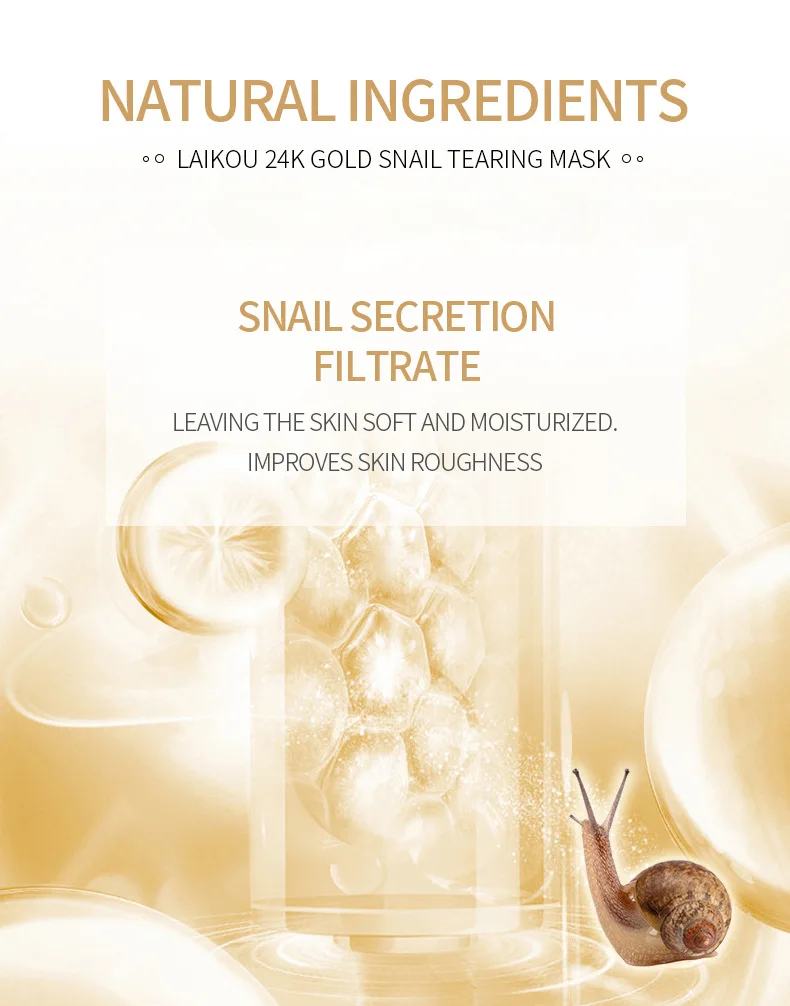 Hddf3604497484d04be30ec3e406092d9B 24K Gold Snail Collagen Peel Off Mask Remove Blackheads Acne Anti-Wrinkle Lifting Firming Oil-Control Shrink Pores Face Skin Car