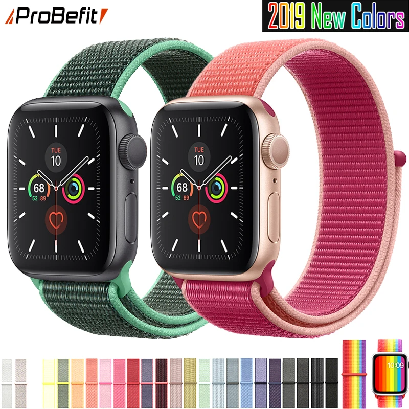 Band For Apple Watch Series 3/2/1 38MM 42MM Nylon Soft