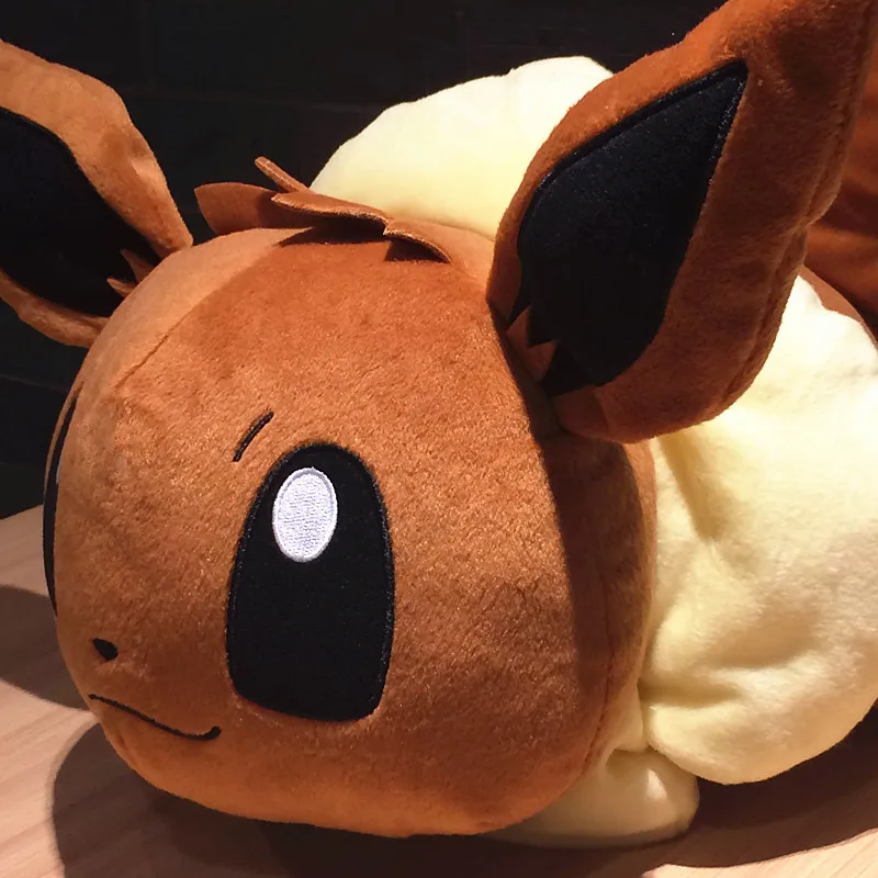 Милая подушка для удержания Eevee, мягкие плюшевые игрушки, милые Kawaii Eevee, подушка pokemones, плюшевые куклы, игрушки, подарки для детей