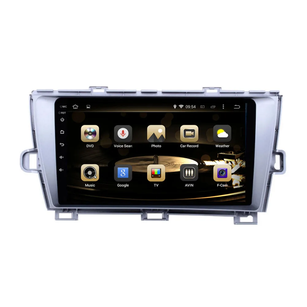 Excellent Octa Core Android 9.0 PX6/PX5/PX30 Fit TOYOTA PRIUS left/Right Driving 2009 -2014 2015 Car DVD Player Navigation GPS Radio 3