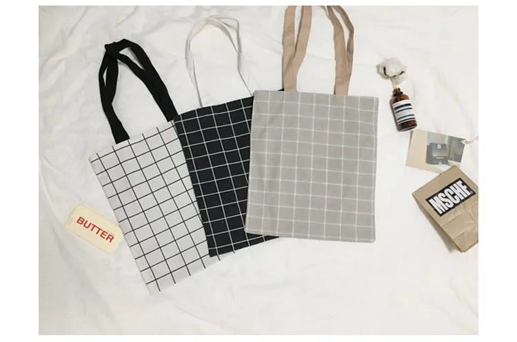 Heavy Duty Canvas Reusable Shopping Tote Bag (1)