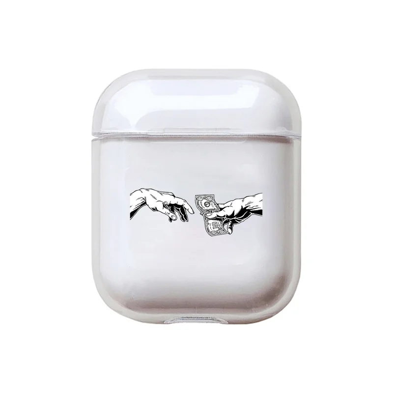 I301554 Чехол для телефона с абстрактным рисунком для Apple Airpods 2/1, чехол с милым мультяшным рисунком, мягкий чехол для наушников Airpod, чехол для air pods - Цвет: I301554