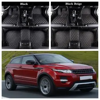 

Car Accessories CAR Foot Mats for Land Rover Freelander LR2 LR3 LR4 Discovery Non-slip Luxury Leather Floor Mats Auto Foot Pads