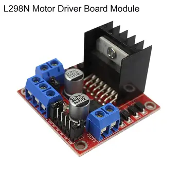 

5PCS L298N Motor Drive Controller Board DC Dual H-Bridge Robot Stepper Motor Control and Drives Module for Arduino Smart Car Po*