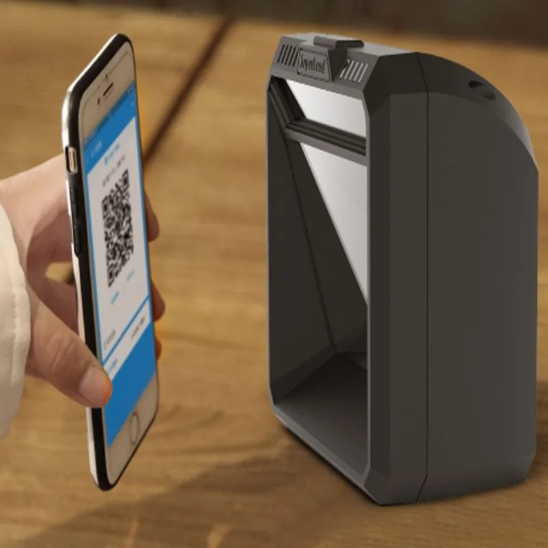 US $129.00 Handfree 1D2D Ticketing QR Barcode Scanner omnidirectional Barcode Scanner Platform Original Designer 7700 Desktop Auto Sense