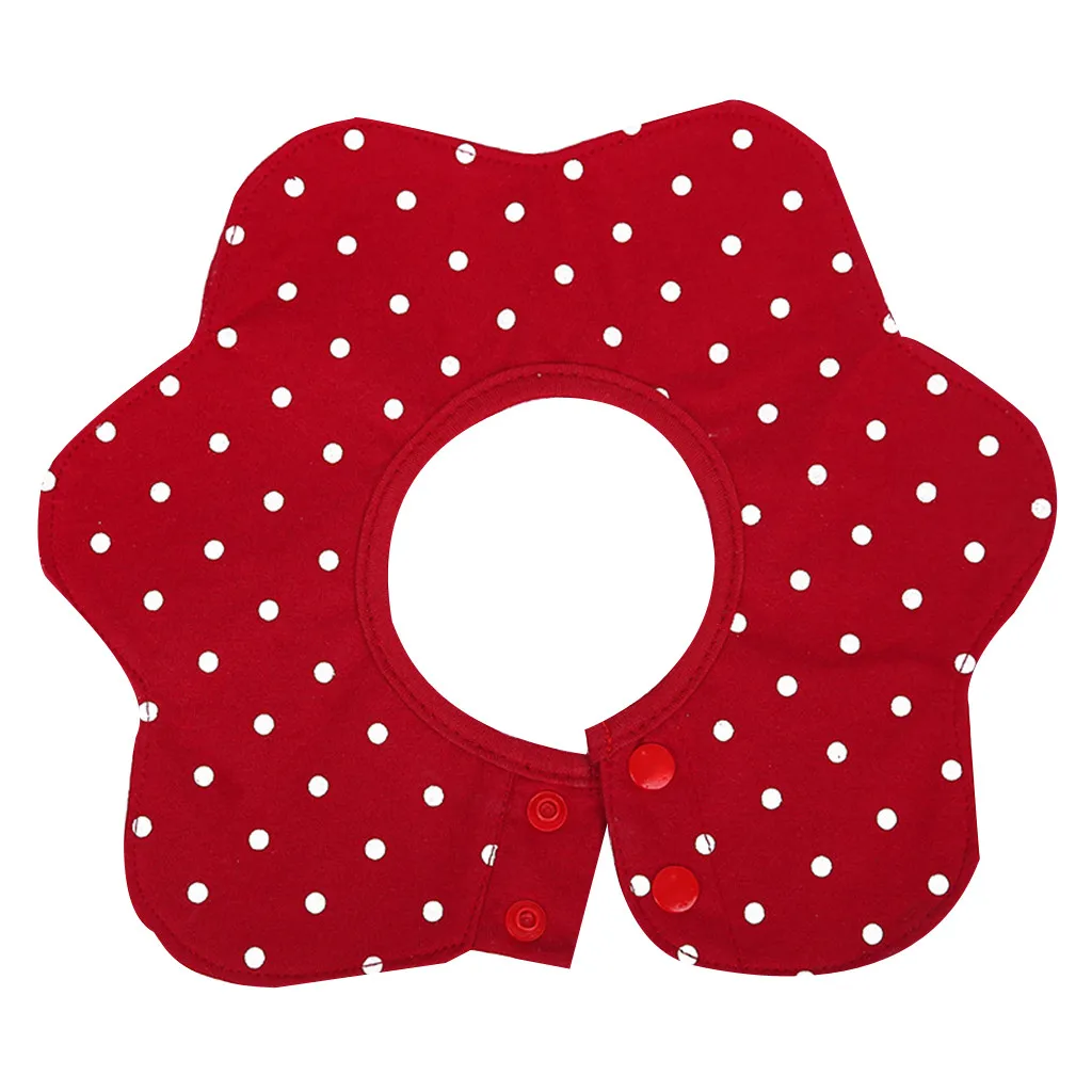 1PCS Flowers Newborn Baby Bibs Soft 360 Degree Rotating 4 Bibs Saliva Towel силиконовый нагрудник силиконовый нагрудник - Цвет: E