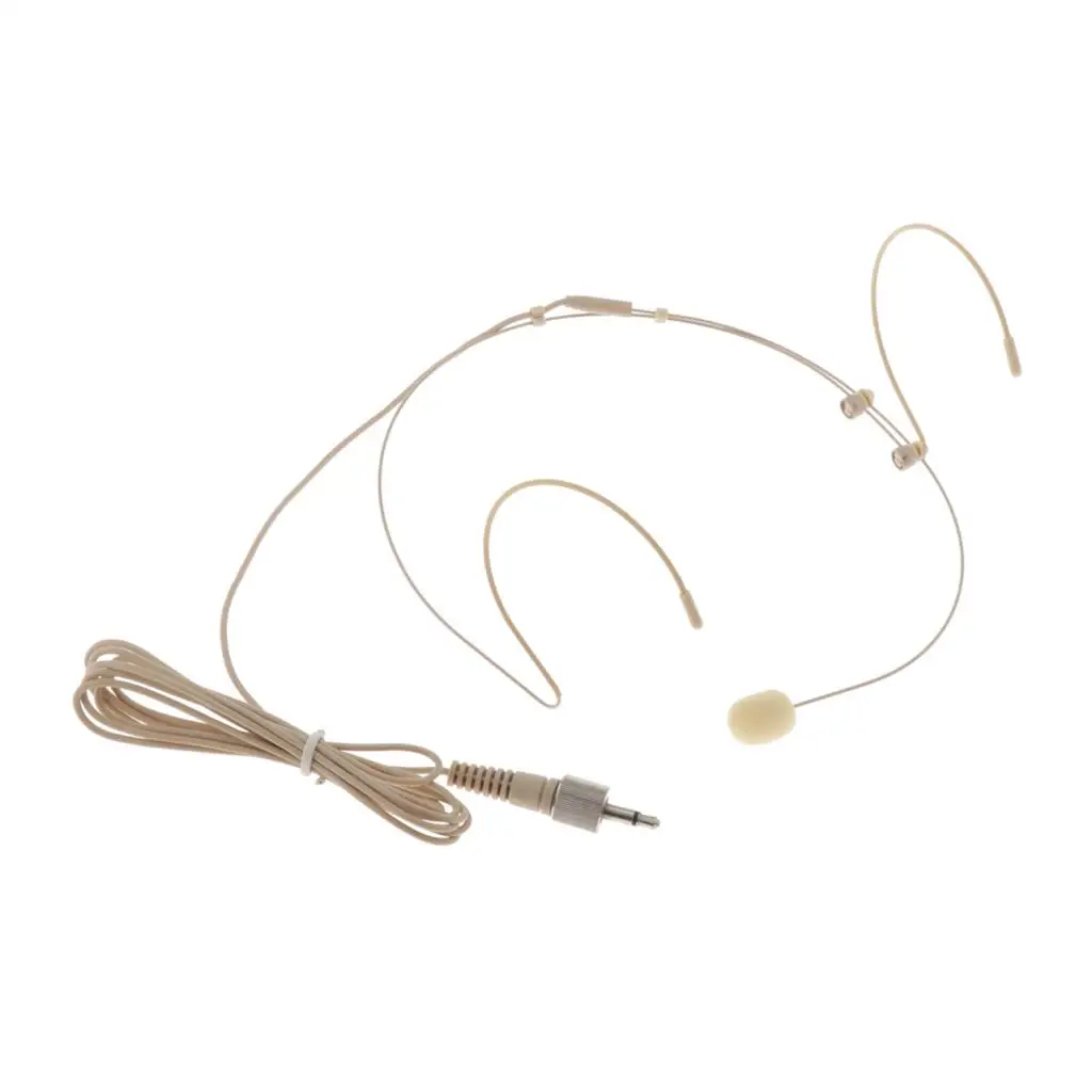 

Headset Headworn Double Earhook Microphone for Vocal Sound and Speech