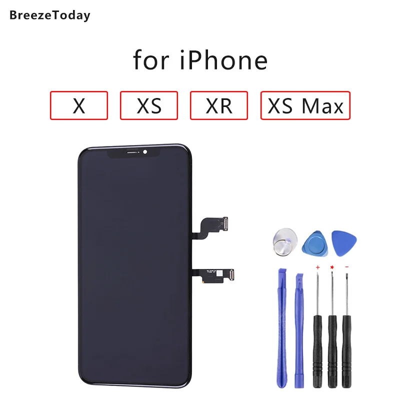Mobile Phone Screen Replacement Display For iPhone X LCD XS XR Max OLED | Мобильные телефоны и аксессуары