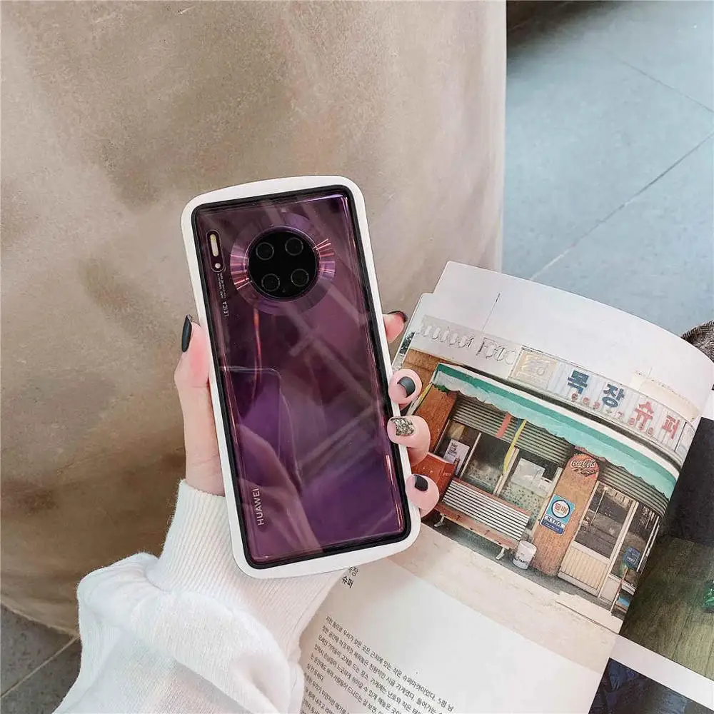 Противоударный чехол для телефона mate 30 mate 30 Pro с подушкой безопасности для глобальной версии mate 30 - Цвет: Бежевый