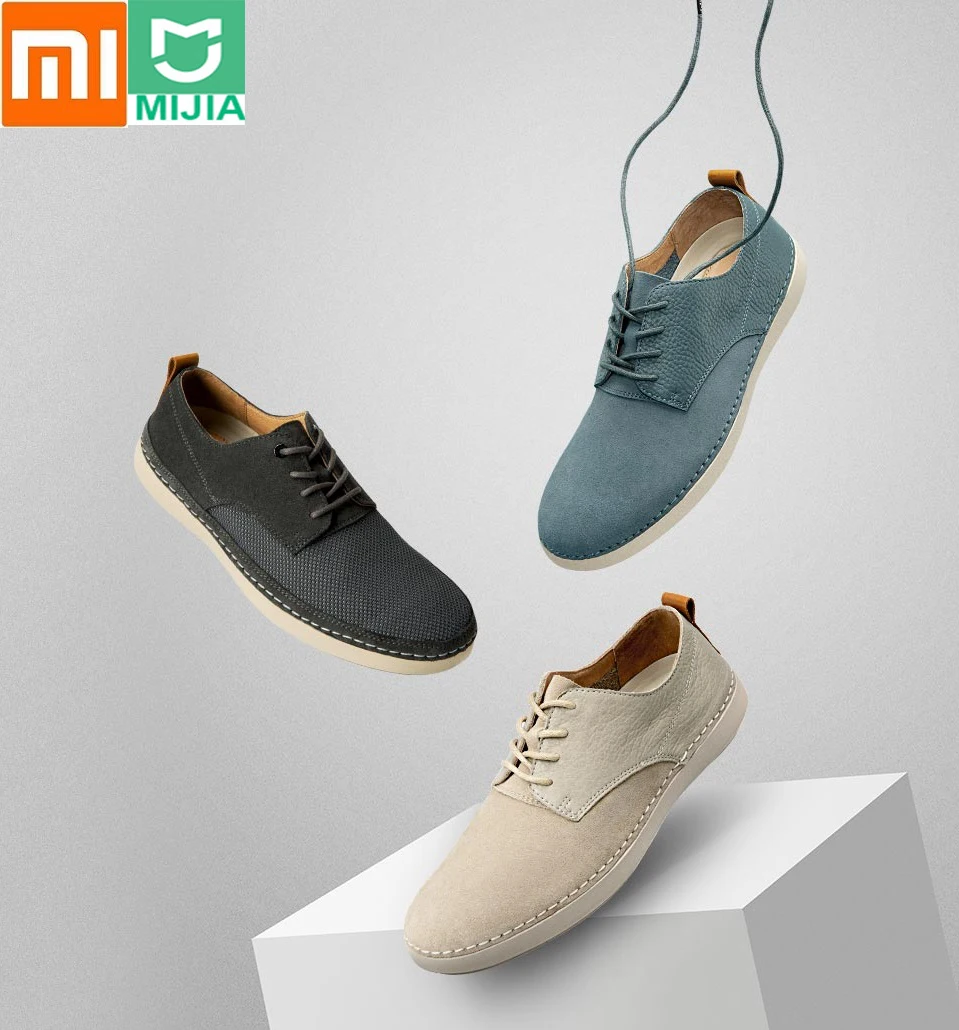 Оригинальный Xiaomi youpin qimian модная мужская кожаная легкая простая повседневная