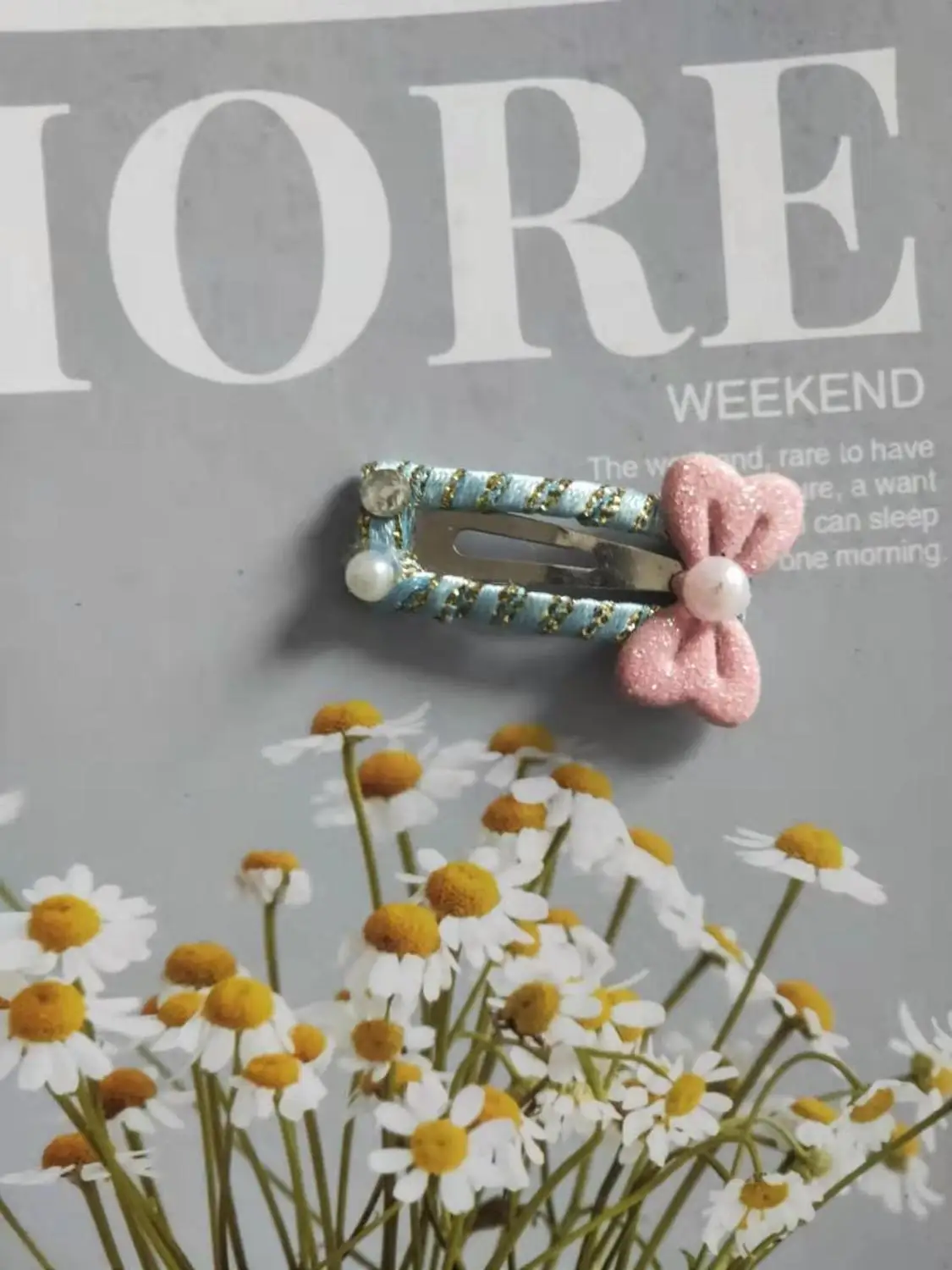 

2019 Pet Dog Hair Clip Hair Accessories Pet Hair Clip Teddy Yorkshire Maltese3CM BB Hairpin