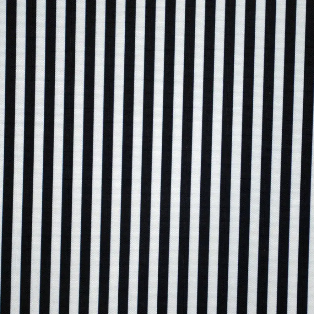 1 ярд полиэстер/ПВХ покрытие водонепроницаемая ткань для сумки, синяя и белая полоса(ширина = 140 см