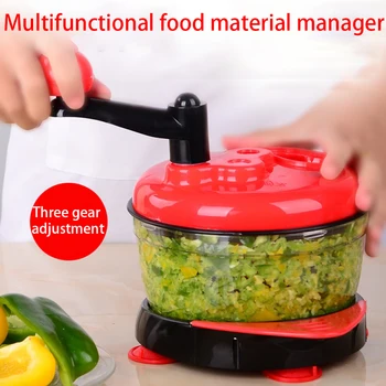 

Hot Manual Garlic Meat Grinder Meat Blender Mince Maker Spice Vegetable Shredder Crusher Egg Whisk Kitchen Cooking Tool 5