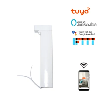 

433MHz WiFi Automatic Electric Curtain Motor with 4*1meter rails(with strap and hooks)