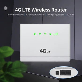 

Strong Signal 4G LTE Wireless Router 300Mbps High Power Speed CPE Router with SIM Card Slot EU/US Version