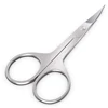 1Pcs Eyebrow Scissors Curved Blade Professional Stainless Steel Manicure Precision Trimmer Eyelash Nose Hair Remover Tool 1