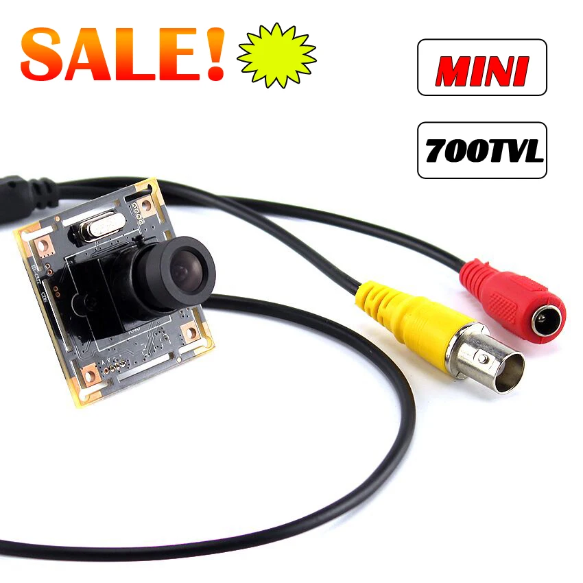 

700TVL CMOS Color Analog Camera Module CCTV Security Camera with 3.6MM HD Lens