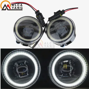 

1 set Angel Eyes Fog Lamp Assembly Super Bright LED Fog Light For Nissan X-Trail T31 Juke Vampira Quest 2007-2014
