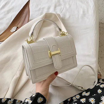 

Summer all-match small bag female bag 2020 new trendy fashion women's portable small square bag all-match chain messenger bag