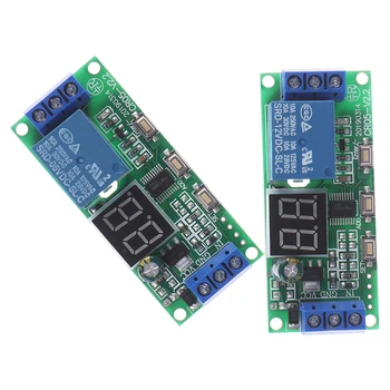 

New Multifunction Digital Time Infinite Delay Switch Timer Relay Module Dc 5v 12v 24v