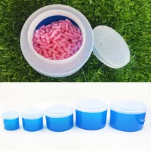 

Breathable Fishing Maggot Bait Boxes + Lids Earthworm Bloodworm Bait Container Box Iscas Pesca Fish Tackle Tools Accessories