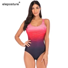 Цельный купальник Спортивная одежда для плавания женский монокини с пуш-апом профессиональный спортивный купальник плюс размер купальники костюм 3XL