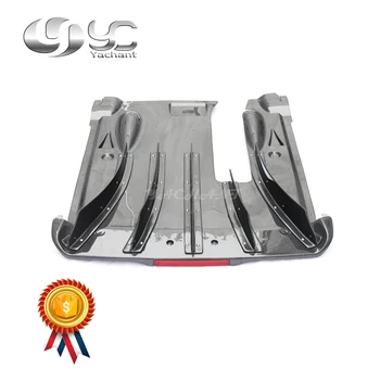 cheap Auto Styling Carbon Fiber Rear Diffuser Geschikt Voor 11 15 R35 Gtr Ni Stijl Diffuser Underboard W Mistlamp Yc Ontwerp Vinnen Blade