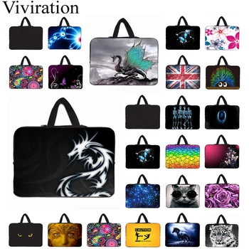 

10" Tablet 10.1 12 14 13 15.4 15 17 Laptop Bag 15.6 Liner Sleeve Case Bags Dragon Slim Notebook Men Handbag For Huawei Xiaomi HP