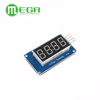 

TM1637 LED Display Module For Arduino 7 Segment 4 Bits 0.36 Inch Clock RED Anode Digital Tube Four Serial Driver Board Pack