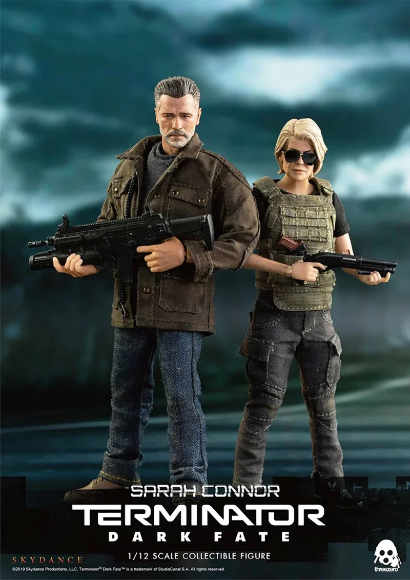 NECA Терминатор T-800 Темный Fate Sarah Connor фигурка Коллекционная модель игрушки