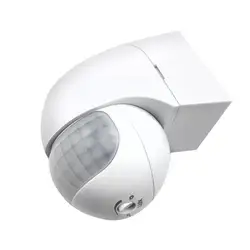 New 1pcs Motion Sensor 110v~230v Motion Automatic Outdoor Infrared Light Switch P U4v9 Timer Rotating Sensor Degree 180 C7r0
