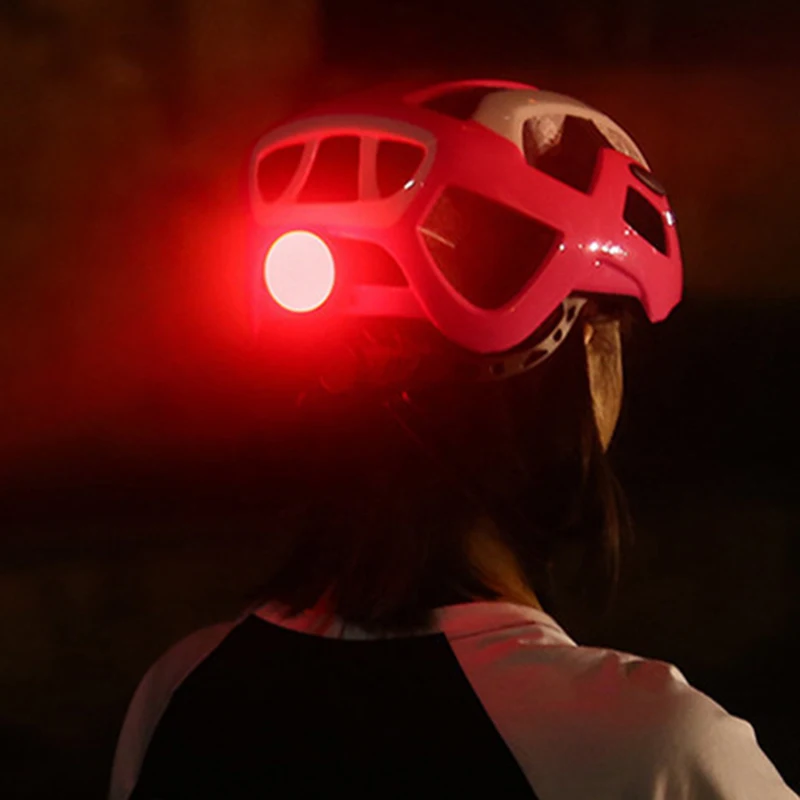 Mini LED luce per bicicletta borsa per casco per bici USB fanale posteriore  fanale posteriore IPX5 avviso di sicurezza impermeabile luce per bicicletta  accessori per biciclette - AliExpress Sports \u0026 Entertainment