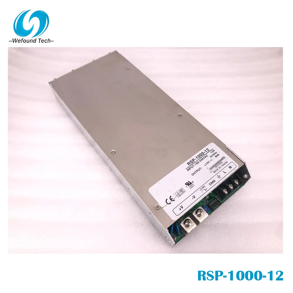 Для RSP-1000-12 12V 60A 1000W импульсный источник питания высокого качества полностью