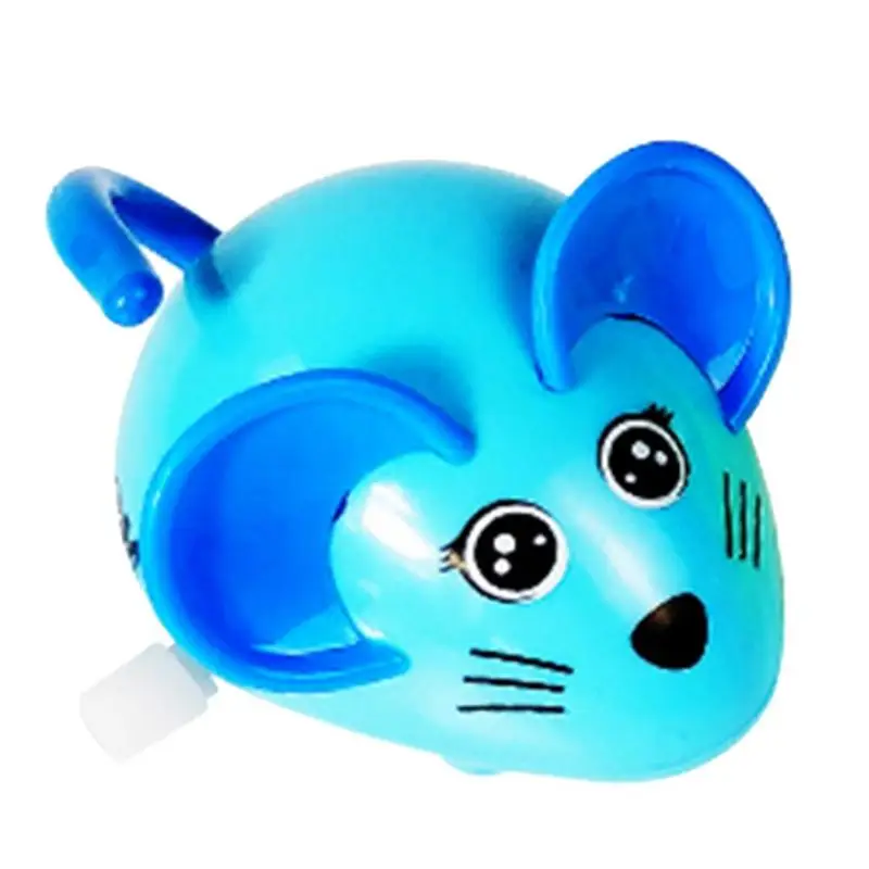 Кошачья интерактивная игрушка намотка мышь Скрипучее жевательное звучание играющая игрушка красочная игрушка-тизер для кошек товары для домашних животных