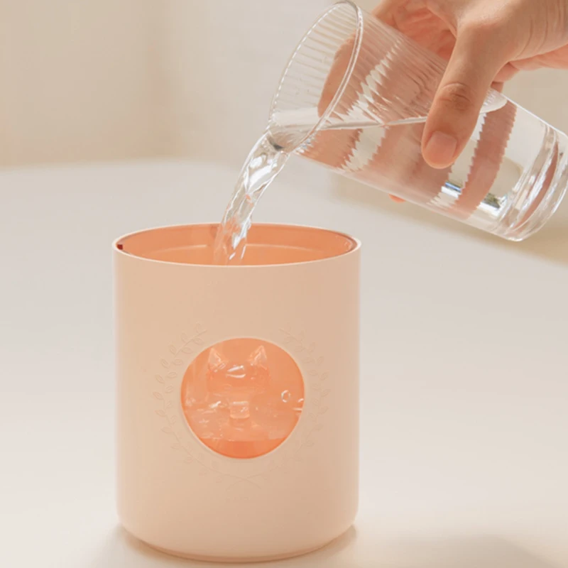 

Ultrasonic Air Humidifier Diffuser 800ML Dual Nozzle Cute Cat Portable USB Aroma Diffuser LED Lamp Air Mist Maker Humidificador