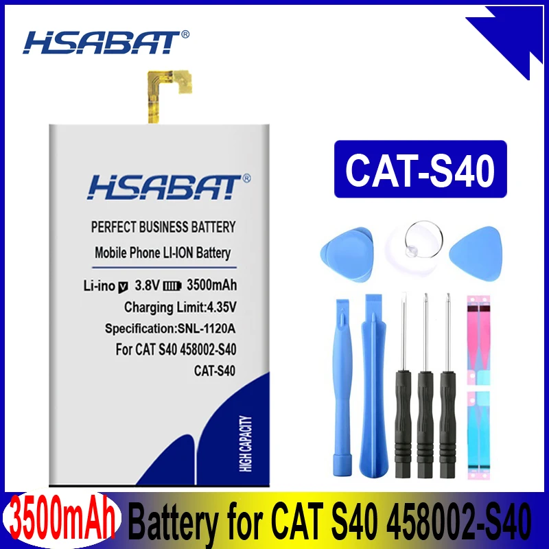 HSABAT 5050 ма-ч для Caterpillar CAT S60 S30 S40 S50 APP-12F-F57571-CGX-111 CUBA-BL00-S50-000 Батарея для собаки кошки B15 B15Q B15Q AM