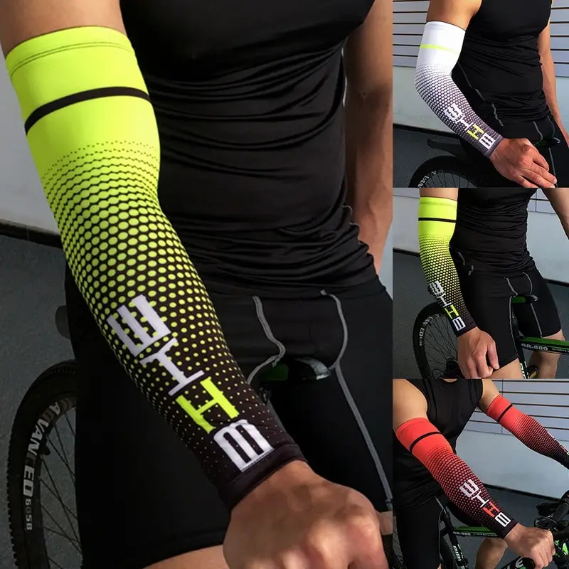 Cubierta de protección solar UV para brazo con protección para hombre, calentadores de brazos mangas deportivas para bicicleta