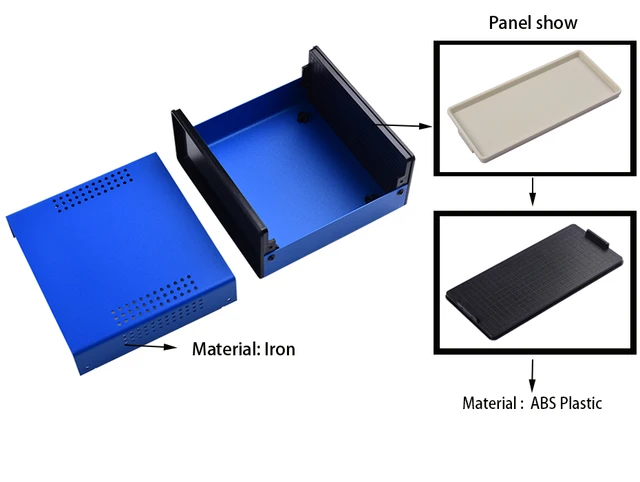 Plastic Electronic Project Box Enclosure Case Diy  Metal Enclosure Electronics  Box - Wire Junction Boxes - Aliexpress