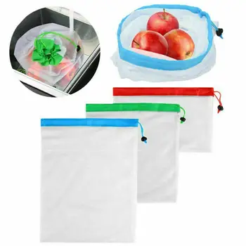 

New 12Pcs Vacuum Food Sealer Wraps Storage Container Bag Kitchen Canvas Fridge Reusable Rug Storage Bag Storage Organizer Sep 9