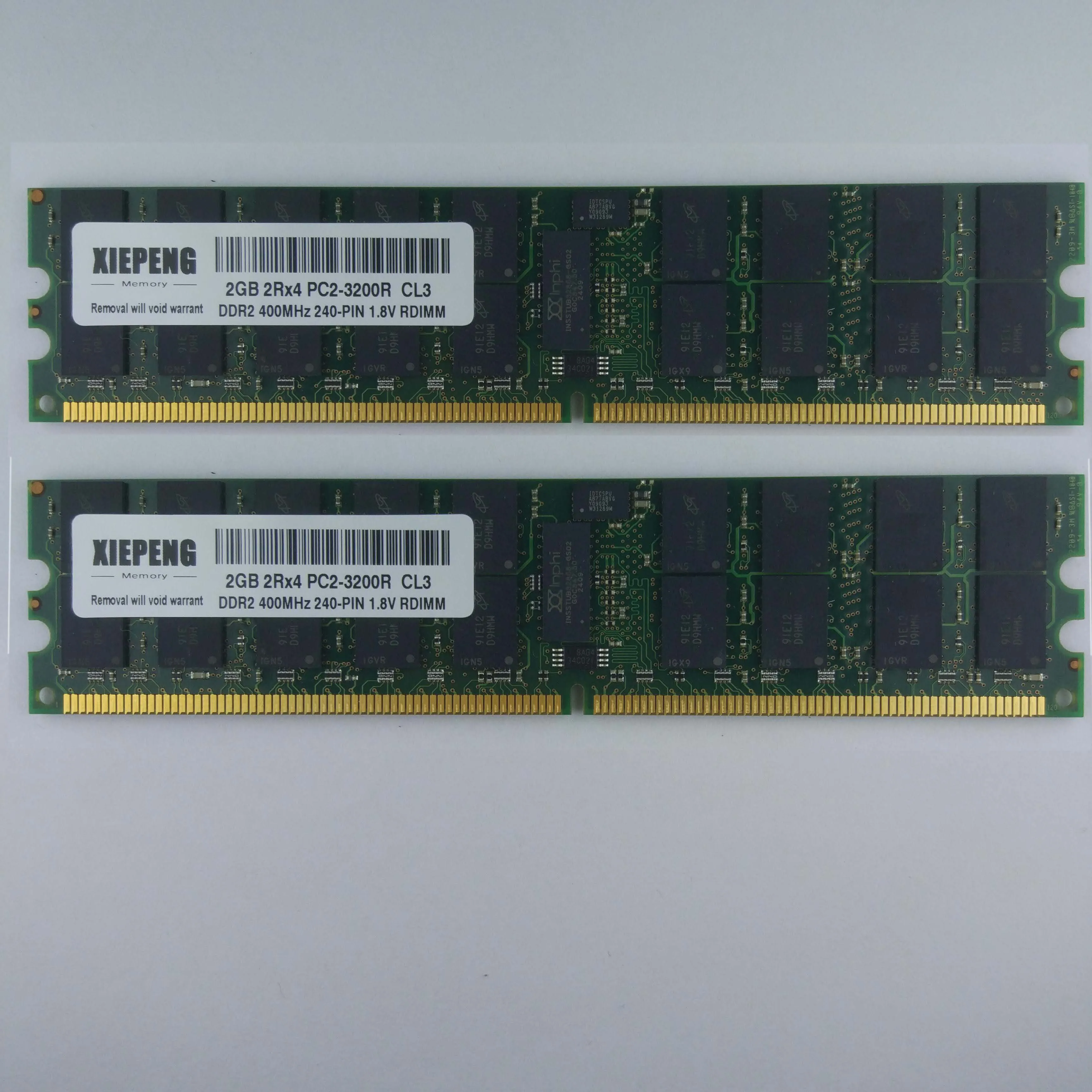 OFFTEK 2GB Kit DDR2-5300 - Non-ECC Server Memory/Workstation Memory Replacement RAM Memory for HP-Compaq Workstation xw4300 2x1GB Module 
