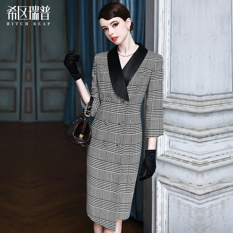 

Celebrity suit professional dress female slim autumn and winter new style temperament formal occasion skirt