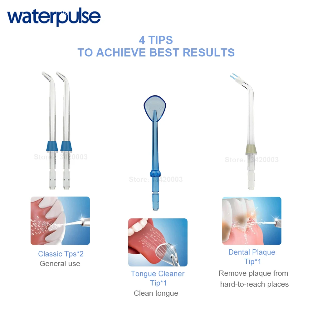 Ирригатор для полости рта Waterpulse V400 портативный беспроводной Стоматологический