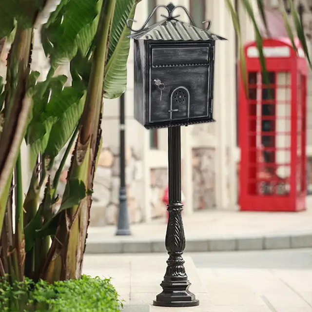 Posta Box Postaláda Zárolási Szervezője A Tornác Irodai Folyosó Számára Az Újság Apartmanhoz - Image 3
