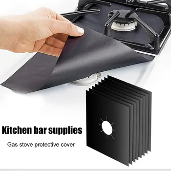 

Stove Top Protect Mat Reusable Non-stick Cover Liner Clean Cook for Kitchen 0.2mm YU-Home