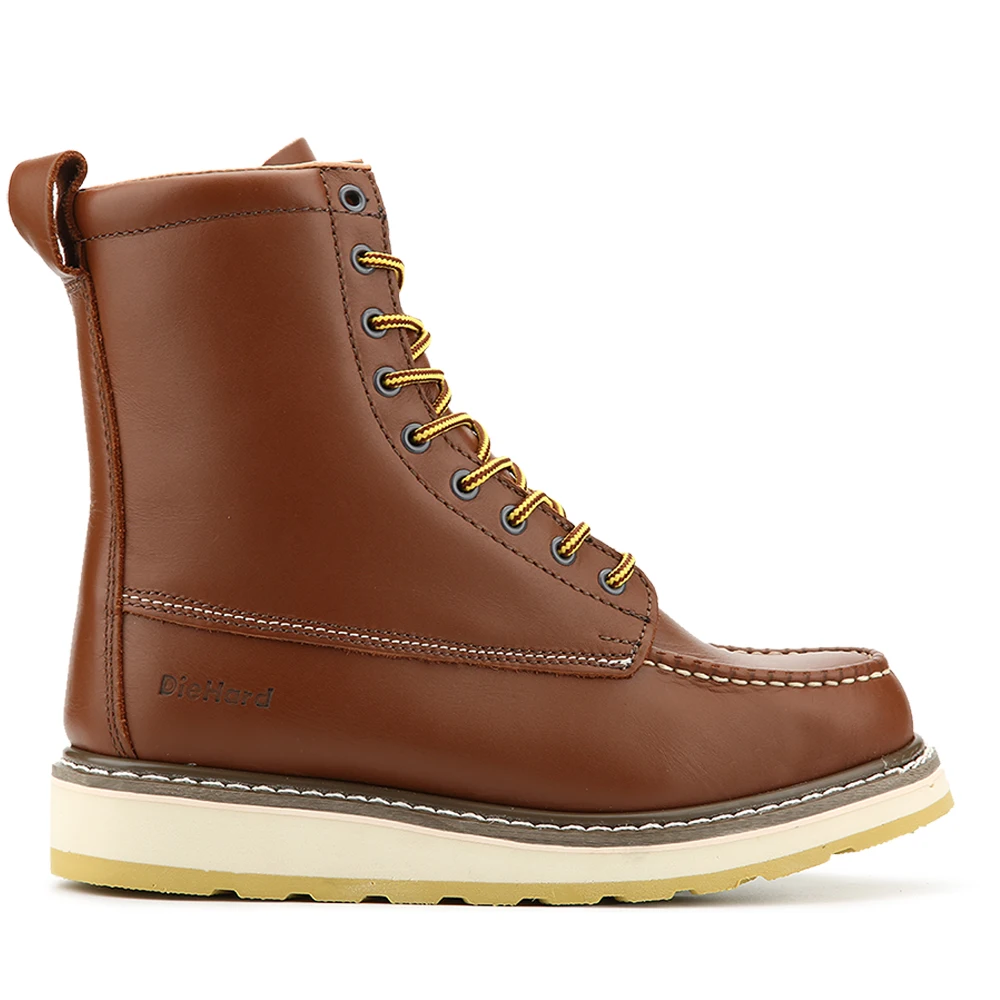 DieHard-botas de trabajo Goodyear para motocicleta, botines informales de  piel auténtica de 8 pulgadas, para exteriores, 86994 - AliExpress Calzado