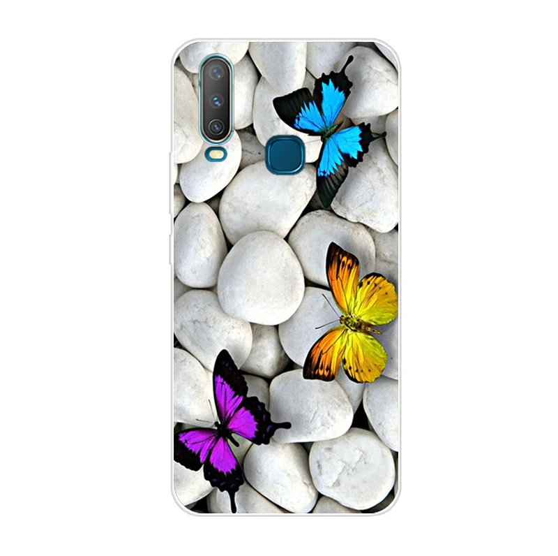 6,35 ''для Vivo Y17 Y15 Y 12 y 3 чехол мягкий TPU телефон крышка для Vivo Y 17 Y 15 Y 12 y 3 задняя крышка чехол силиконовый Coque Cool Funda