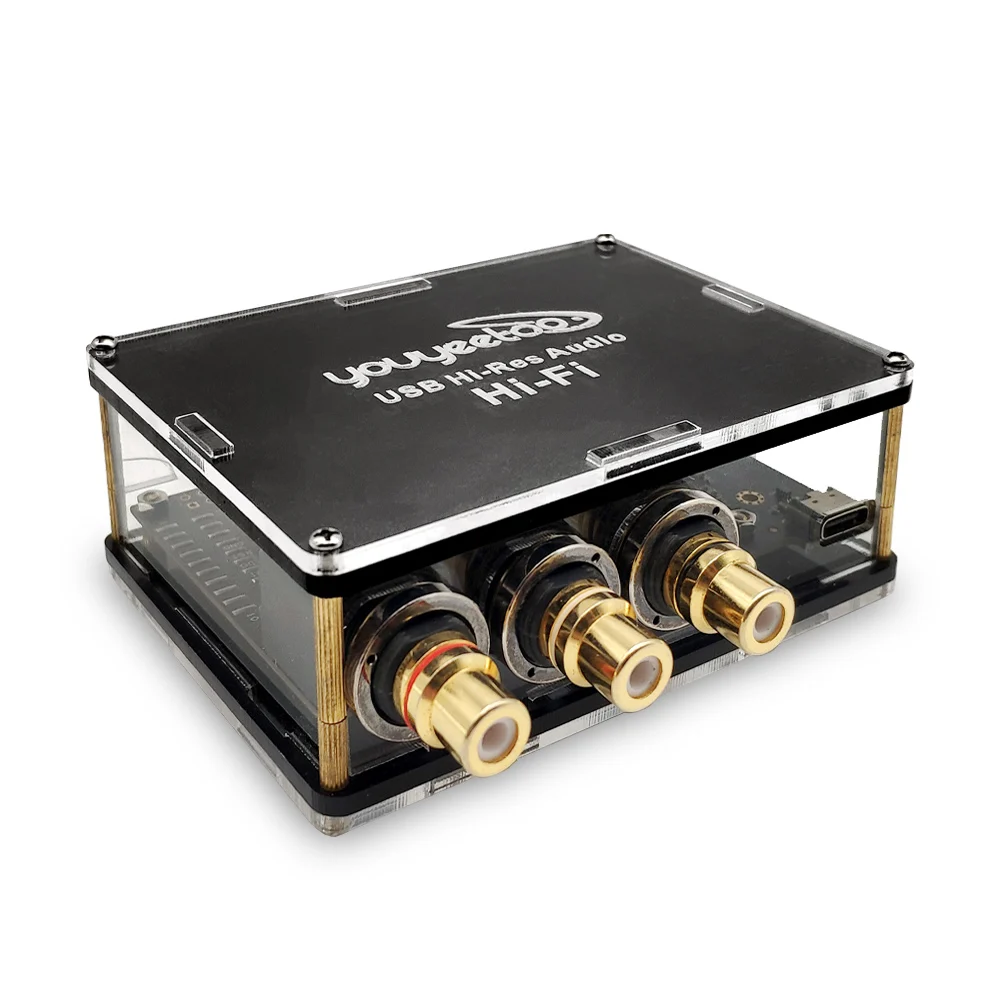 Чехол для Khadas Tone Board ES9038Q2M USB DAC Hi-Res аудио макетная плата с XMOS XU208-128-QF48
