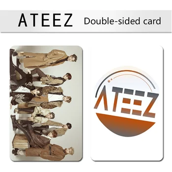 

8pcs/set Kpop ATEEZ Photocard Postcard TREASURE EPILOGUE: ACTION TO ANSWER Album Photo Card ATEEZ KPOP Lomo Cards Double-sided