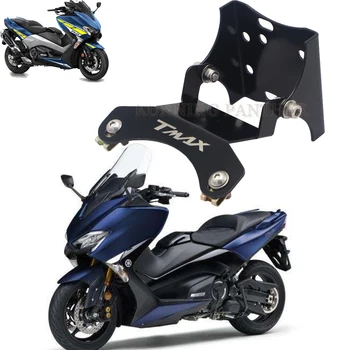 

For YAMAHA TMAX 530 T MAX 530 2017 2018 2019 Stand Holder Smartphone Mobile Phone GPS Plate Bracket