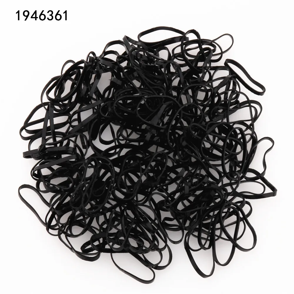 100 Pcs/lot Colorful Rubber Bands 38mm Stationery Holder Strong